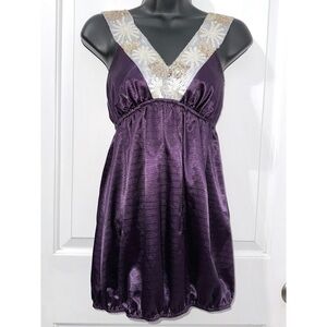 Y2K YoYo 5 Purple blouse with sequins